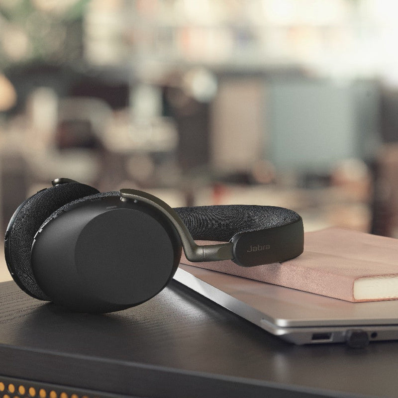 Jabra Evolve3 85 UC Wireless ANC Headset with Charging Stand (USB-A)