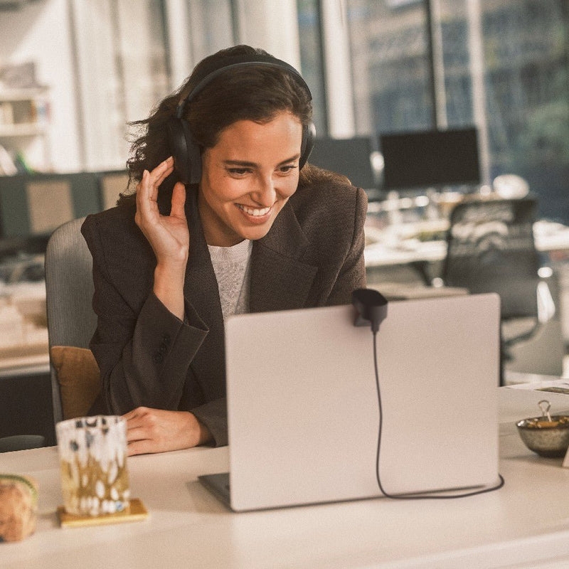 Jabra Evolve3 85 UC Wireless ANC Headset USB-C with Stand