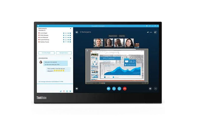 Lenovo ThinkVision M14 Portable Monitor 61DDUAR6WW