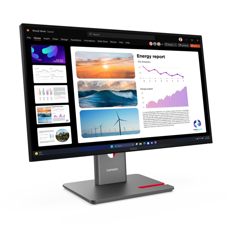 Lenovo ThinkVision P24Q-40 23.8" QHD Monitor