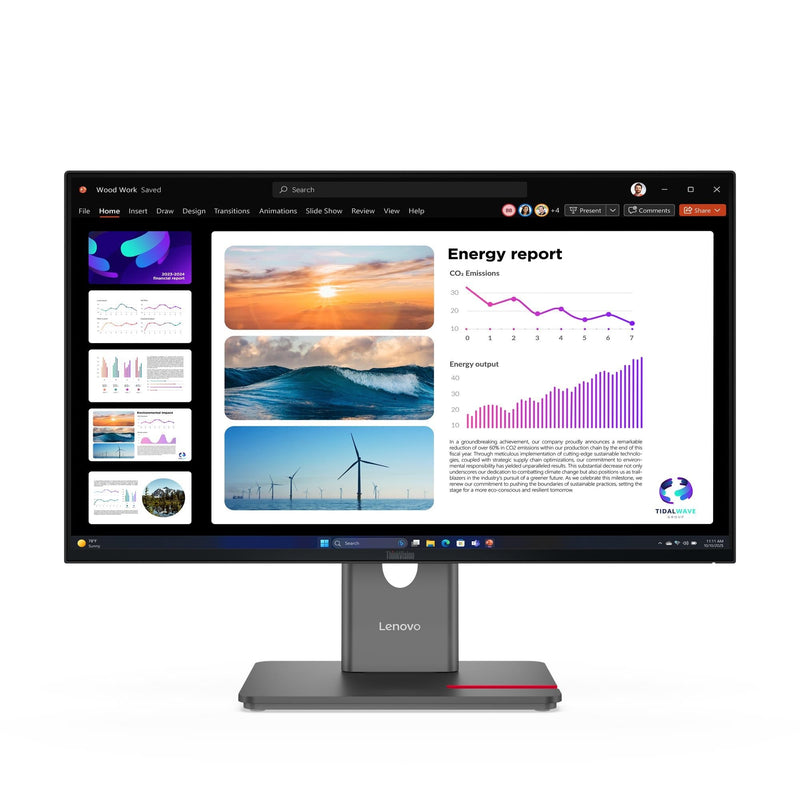 Lenovo ThinkVision P24Q-40 23.8" QHD Monitor