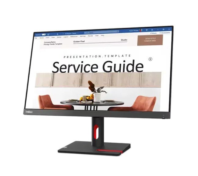 Lenovo ThinkVision S24i-30 23.8" FHD Monitor 63DEKAR3WW