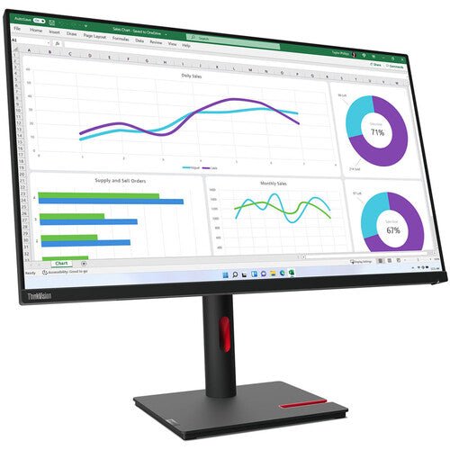 Lenovo ThinkVision T32h-30 31.5-inch Monitor 63D3GAR1WW