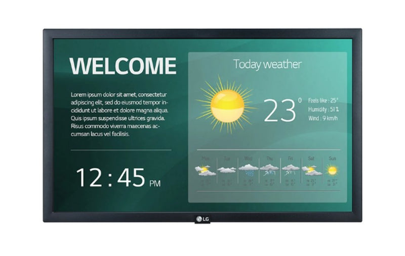 LG 22SM3G 22 Inch Full HD Commercial Digital Signage