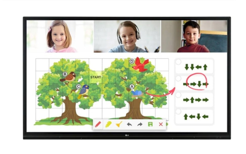 LG 75TR3DJ 75 Inch 4K UHD Interactive Digital Board