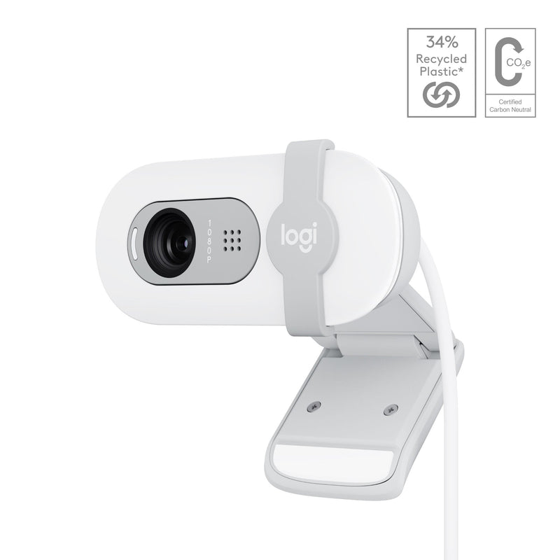 Logitech BRIO 100 Full HD Webcam Off White