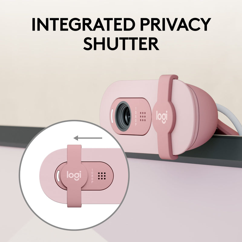 Logitech BRIO 100 Full HD Webcam Rose