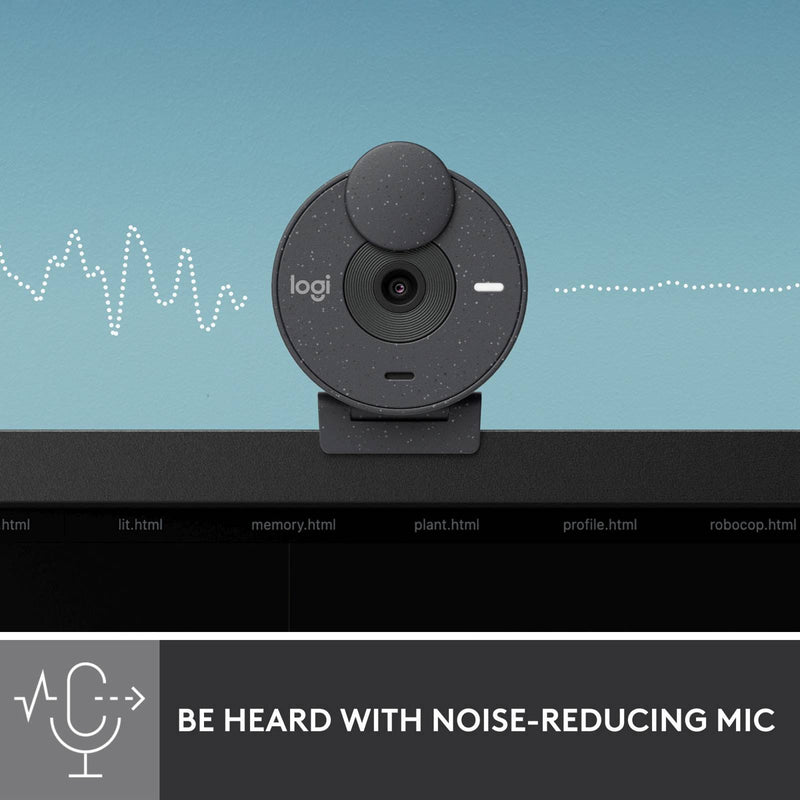 Logitech BRIO 300 Full HD Webcam Graphite