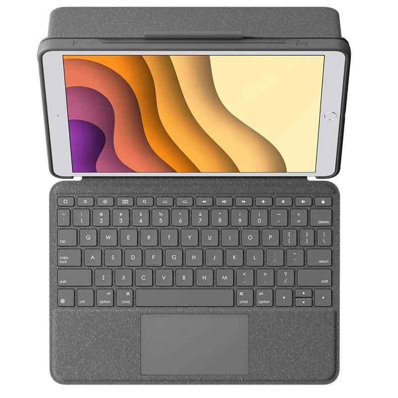 Logitech Combo Touch for iPad 7th, 8th & 9th Gen Graphite