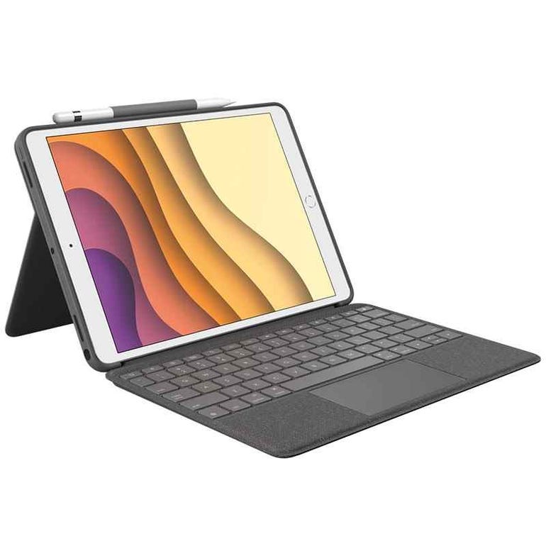 Logitech Combo Touch for iPad 7th, 8th & 9th Gen Graphite