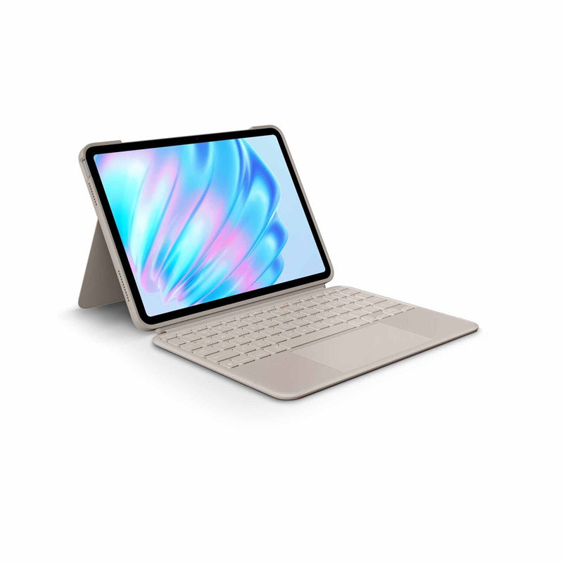 Logitech Combo Touch for iPad Air 11-inch Keyboard Case Sand