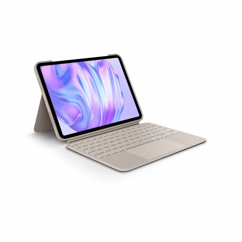 Logitech Combo Touch for iPad Pro 11 M4 & M5 Sand