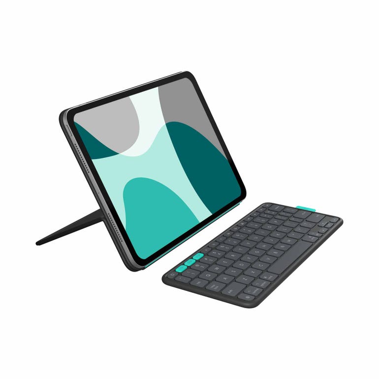 Logitech Flip Folio iPad Pro 11-inch & iPad Air 11-inch Keyboard Case