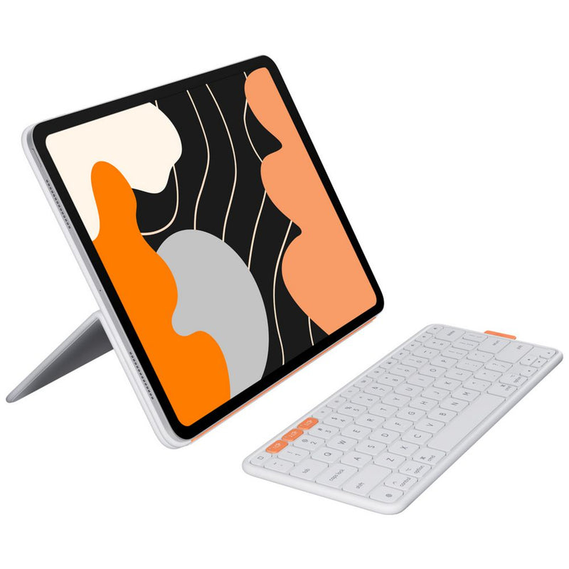 Logitech Flip Folio for iPad Pro & Air 11-inch Keyboard Case Pale Grey