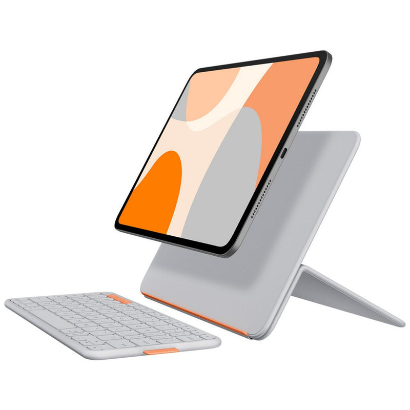 Logitech Flip Folio for iPad Pro & Air 13-inch Pale Grey