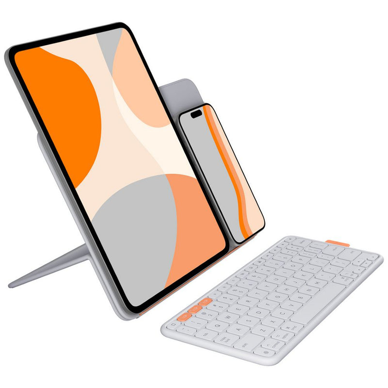Logitech Flip Folio iPad Pro & Air 13-inch Keyboard Case Pale Grey