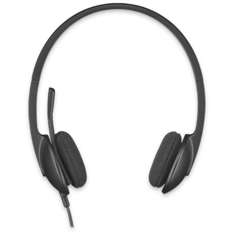 Logitech H340 USB Wired Headset Black