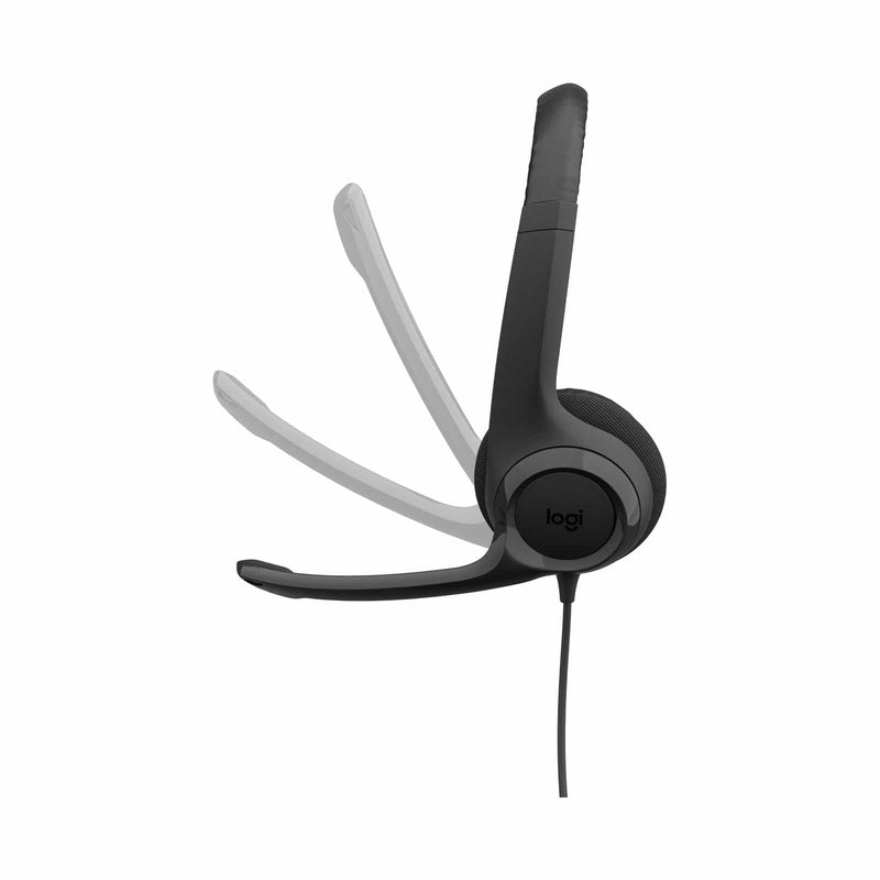 Logitech H390 Type C Headset Graphite