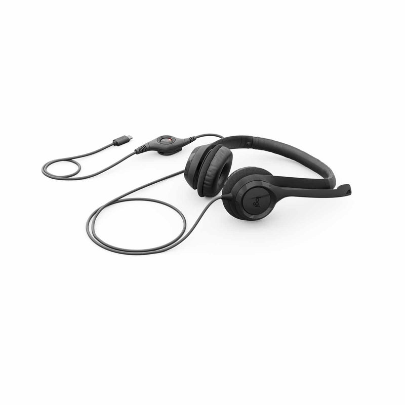 Logitech H390 Type C Headset Graphite