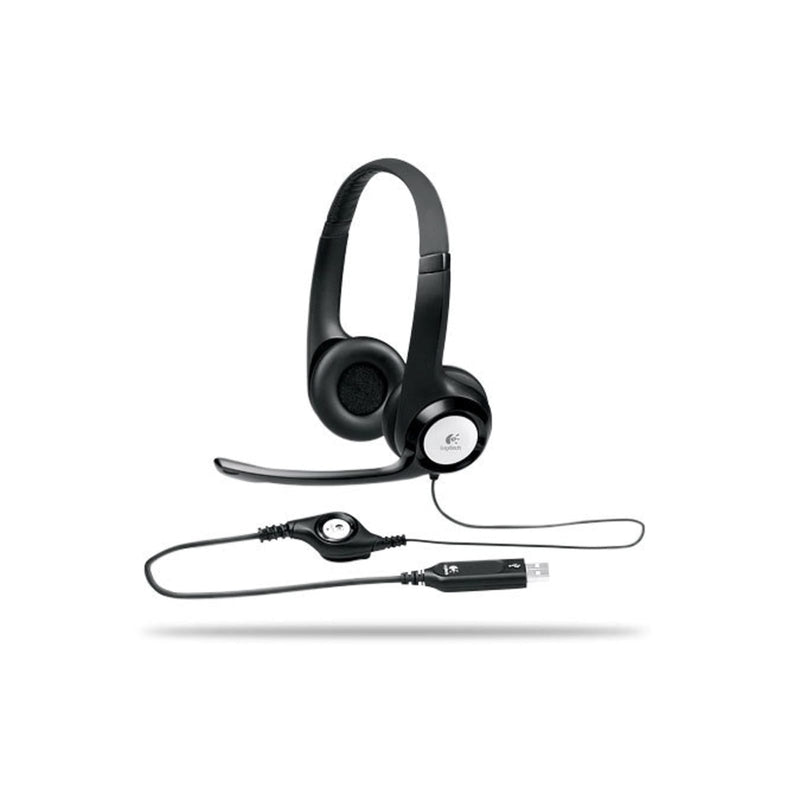 Logitech H390 USB Wired Headset Graphite