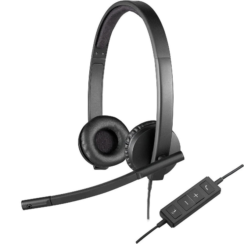 Logitech H570e Stereo USB Headset Teams