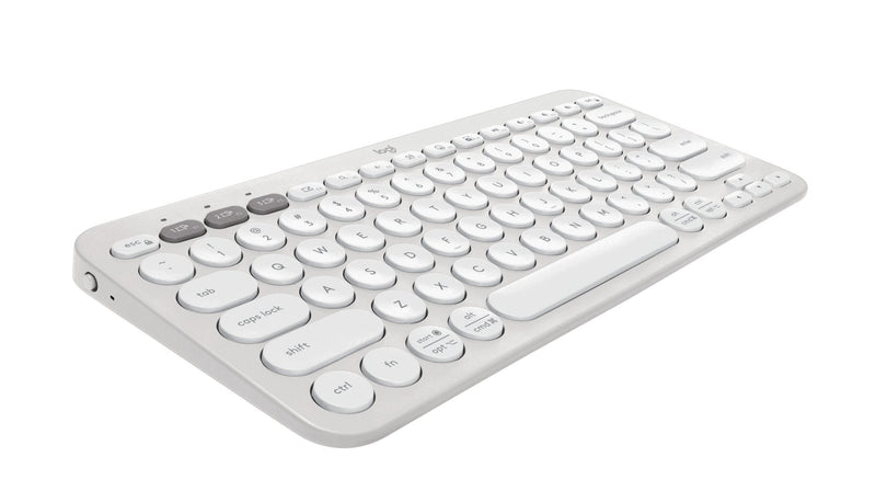 Logitech Pebble Keys 2 K380s Wireless Keyboard Tonal White