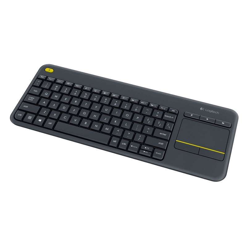 Logitech K400 Plus Wireless Touch Keyboard Black