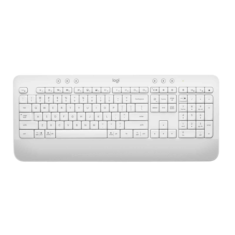 Logitech K650 Signature Wireless Keyboard Off White