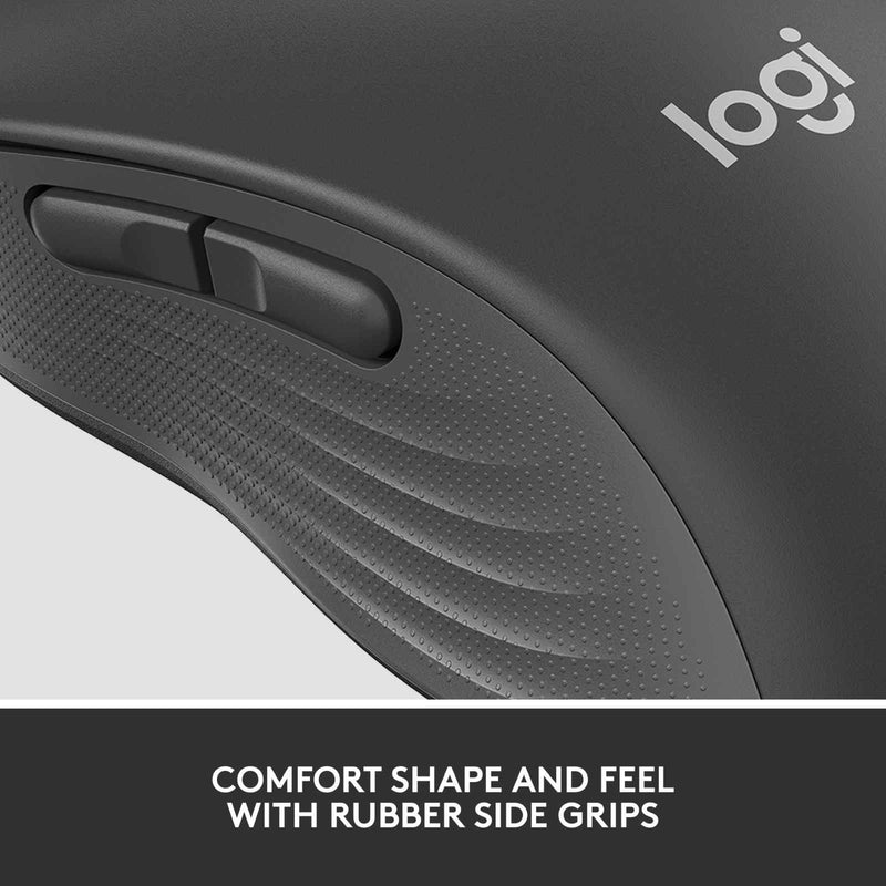 Logitech Signature M650 Large Wireless Mouse Graphite