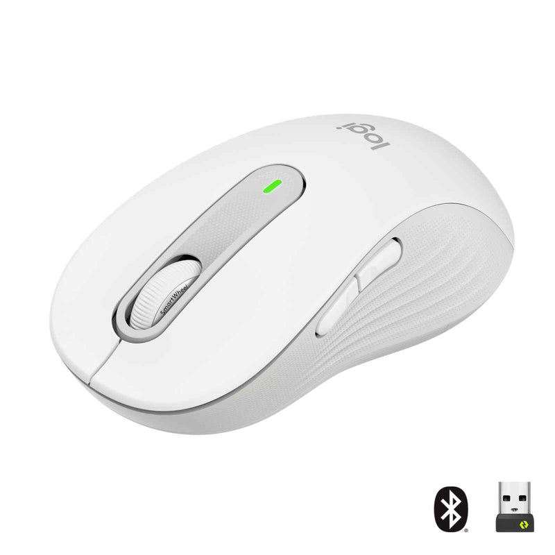 Logitech Signature M650 L Wireless Mouse Off-White