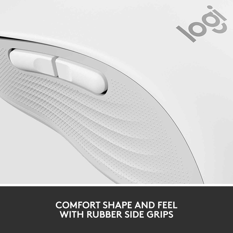 Logitech Signature M650 L Wireless Mouse Off-White