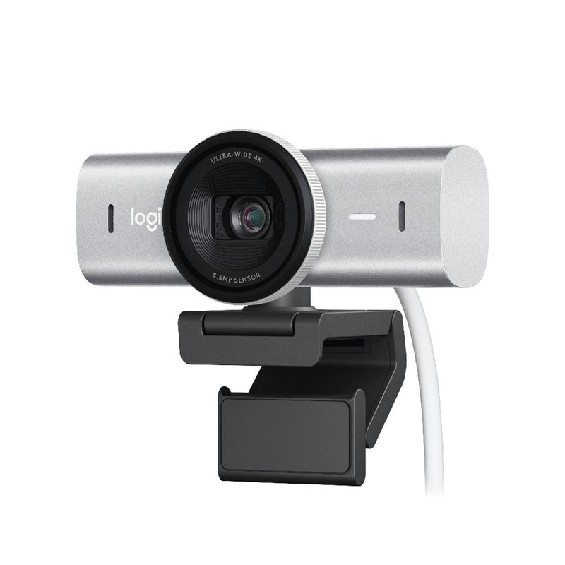 Logitech MX Brio 4K Ultra HD Business Webcam Pale Grey