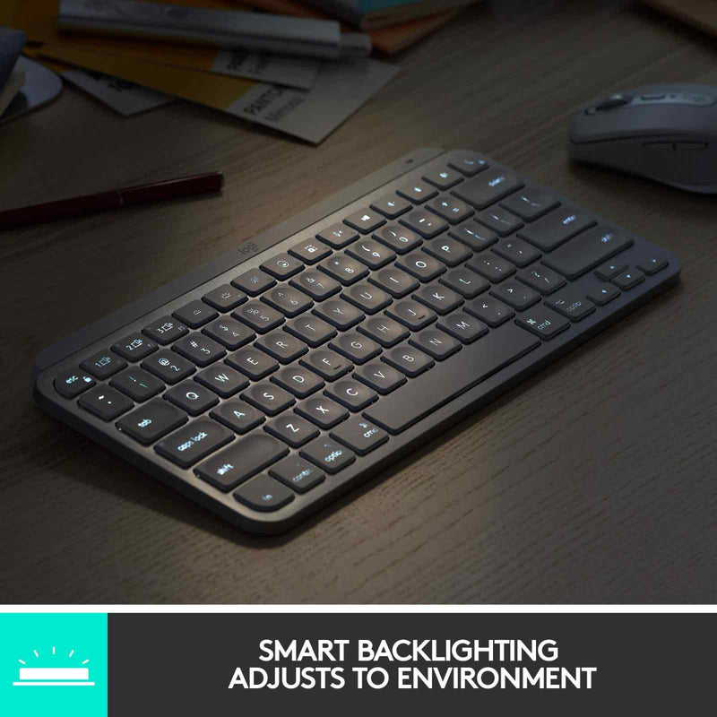 Logitech MX Keys Mini Wireless Keyboard Graphite