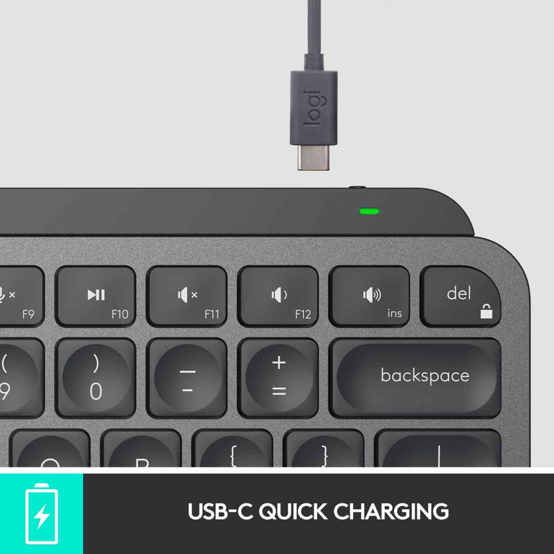 Logitech MX Keys Mini Wireless Keyboard Graphite