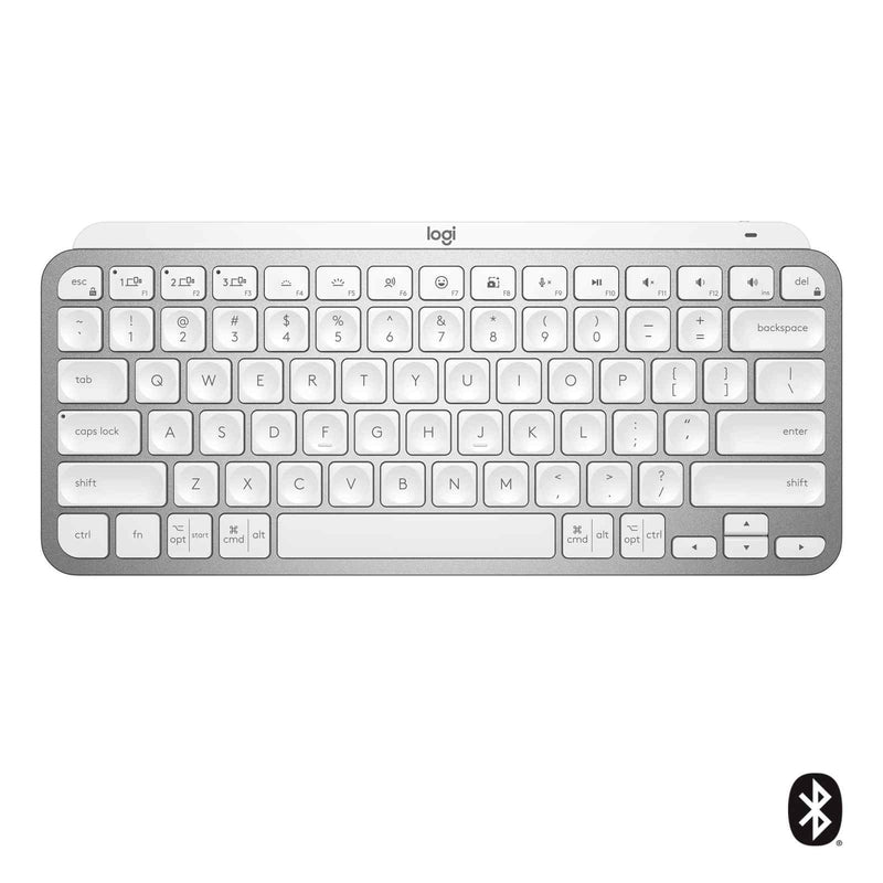 Logitech MX Keys Mini Wireless Keyboard Pale Grey