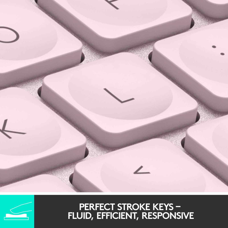 Logitech MX Keys Mini Wireless Keyboard Rose
