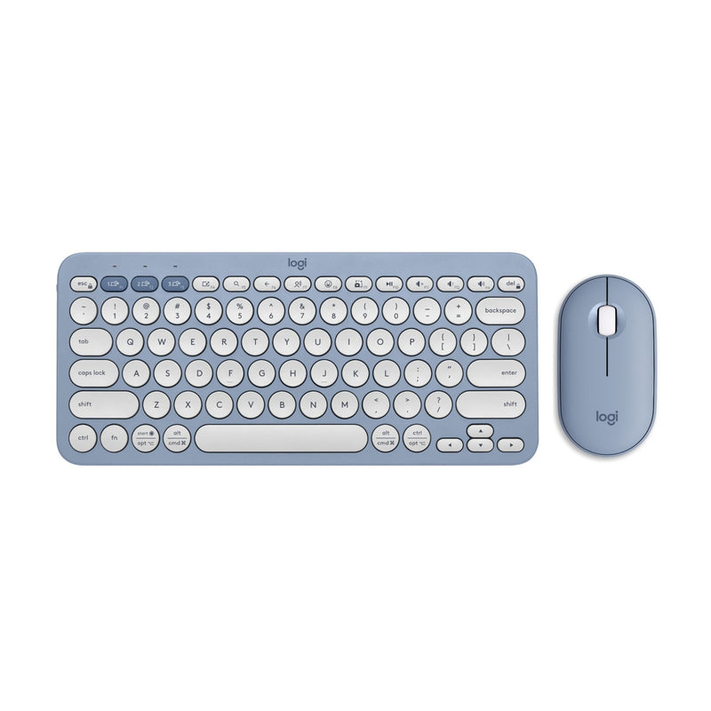 Logitech Pebble 2 Wireless Combo Tonal Blue