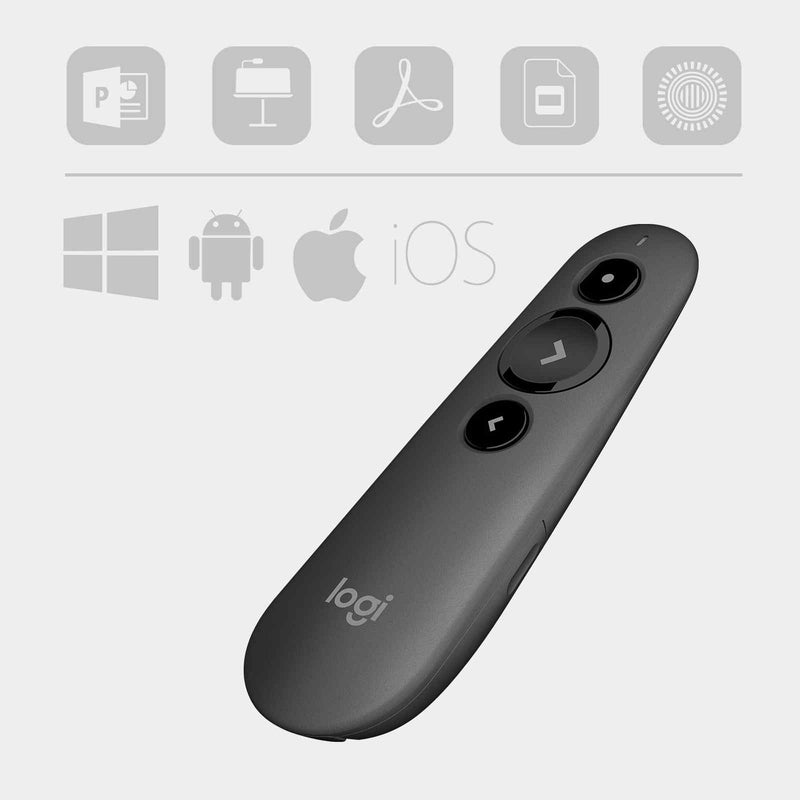 Logitech R500s Wireless Presenter Graphite