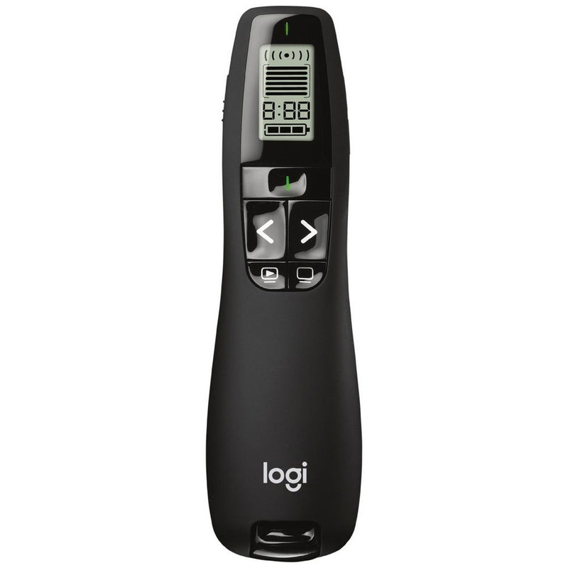 Logitech R800 Green Laser Wireless Presenter with Timer