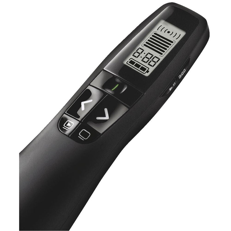 Logitech R800 Green Laser Wireless Presenter with Timer