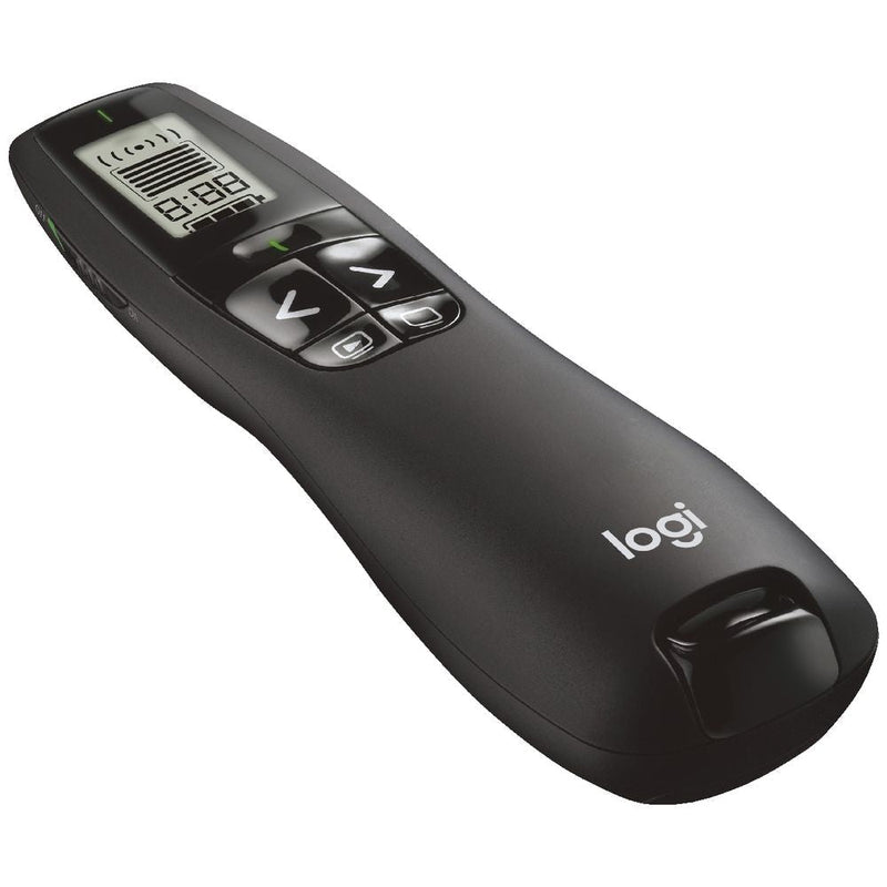 Logitech R800 Green Laser Wireless Presenter with Timer