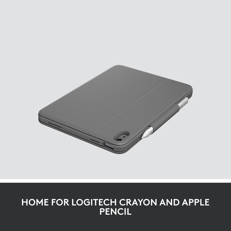Logitech Rugged Folio for iPad 10th Gen & A16 Graphite