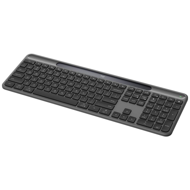 Logitech Signature Slim Solar+ Wireless Keyboard Graphite