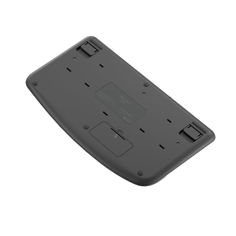 Logitech Wave Keys Ergo Wireless Keyboard Graphite