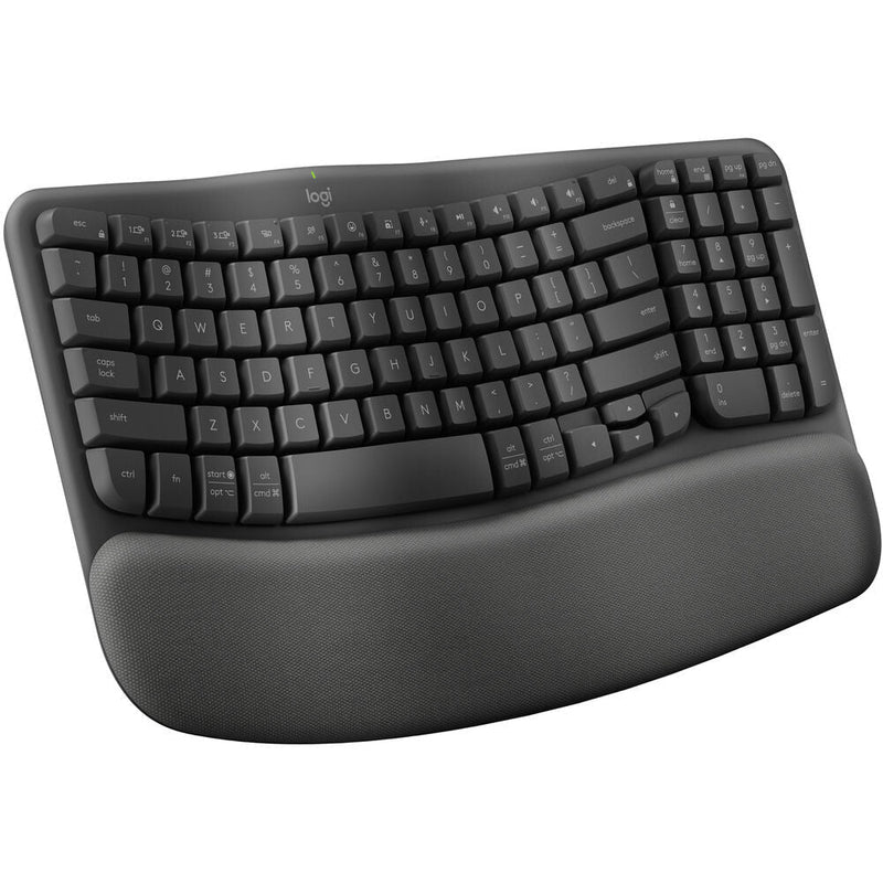 Logitech Wave Keys for Business Wireless Keyboard Graphite