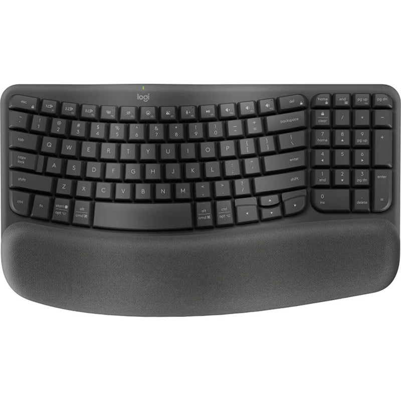 Logitech Wave Keys for Business Wireless Keyboard Graphite