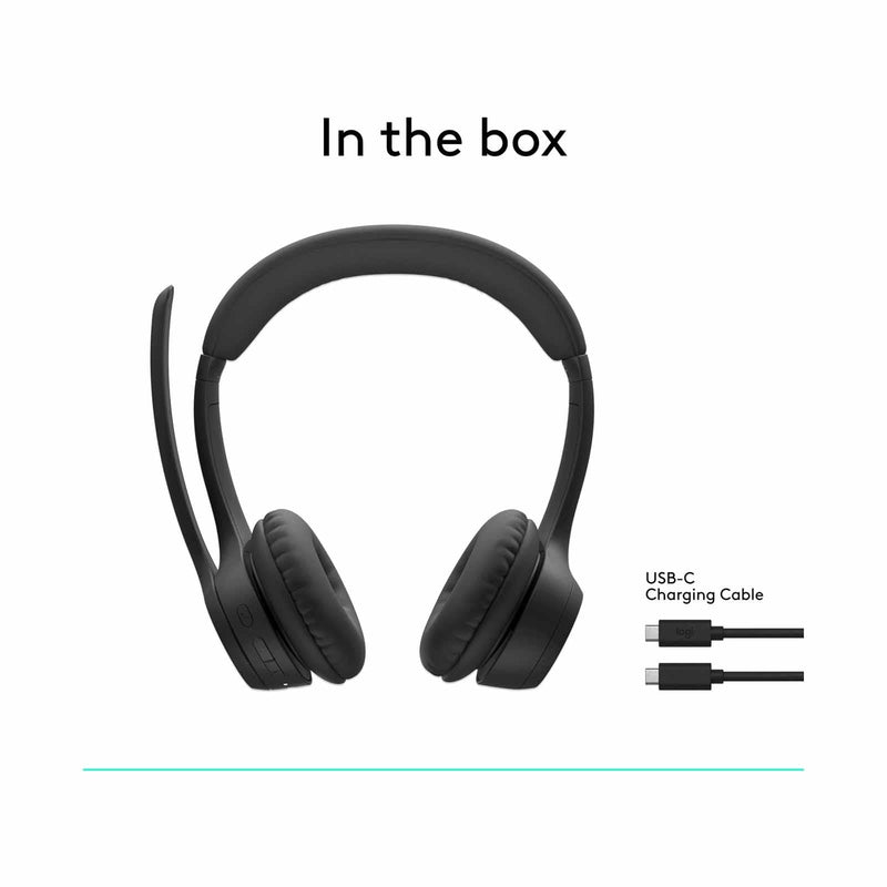 Logitech Zone 300 Wireless Bluetooth Headset Midnight Black