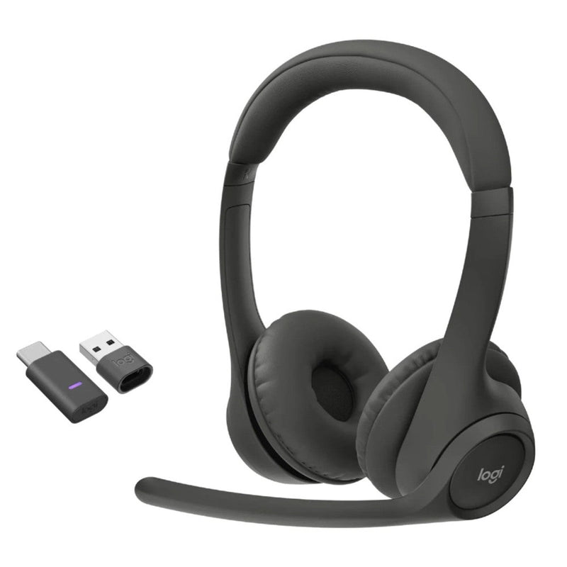 Logitech Zone 305 MS Stereo Wireless Headset USB-C USB-A