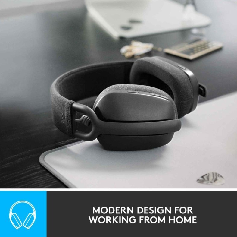 Logitech Zone Vibe 100 Wireless Bluetooth Headset Graphite