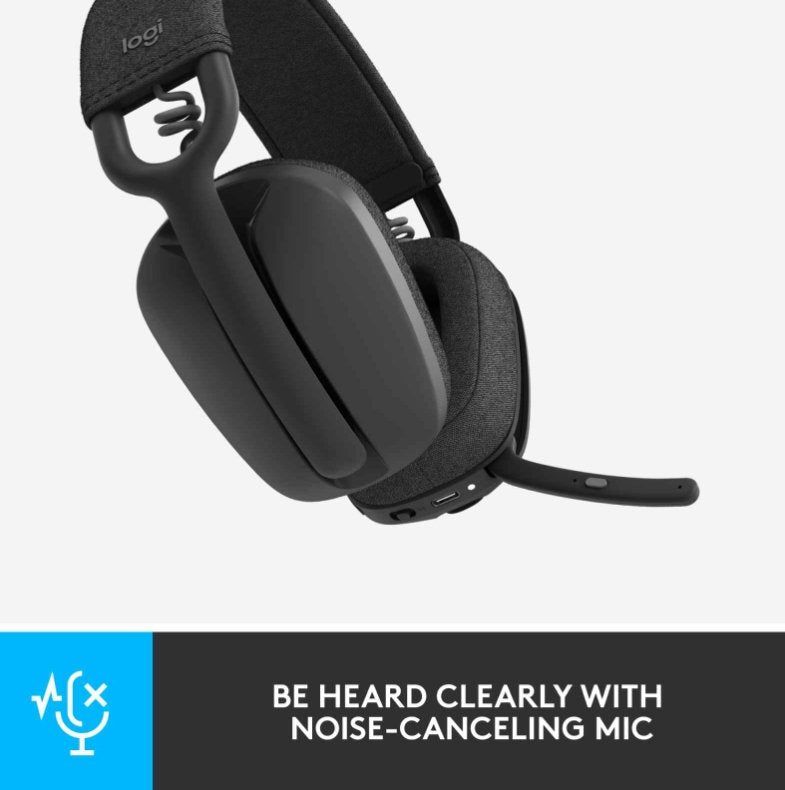 Logitech Zone Vibe 100 Wireless Bluetooth Headset Graphite